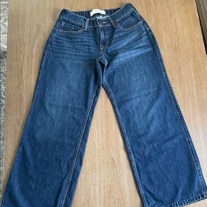 Hollister women's Hollister, low rise, baggy  Blue Jeans